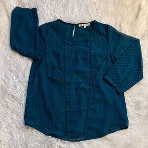 Daniel Rainn Teal Blouse